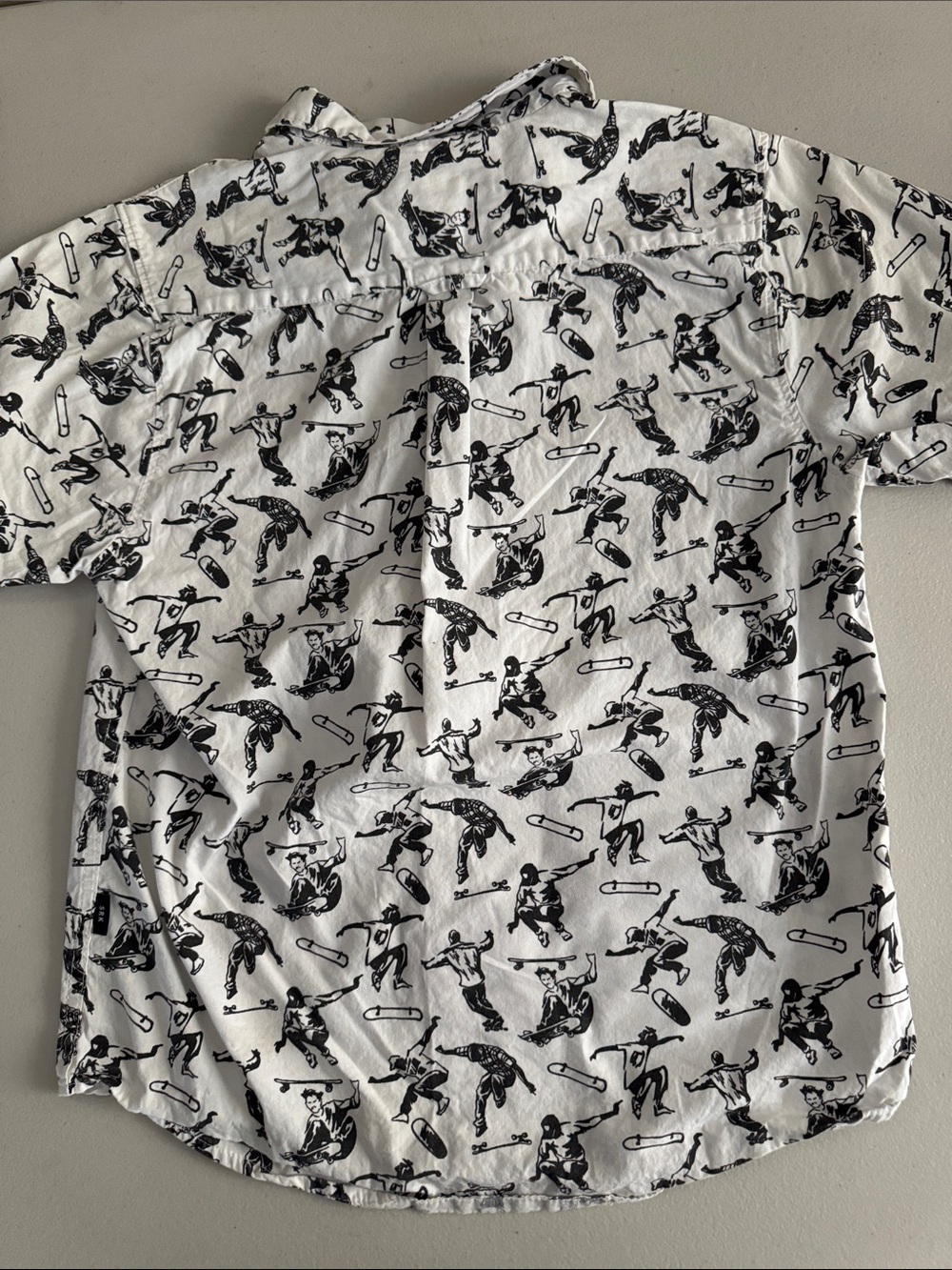 Boys sunrise kingdom Skate Print Button-Down Shirt - Picture 4 of 6